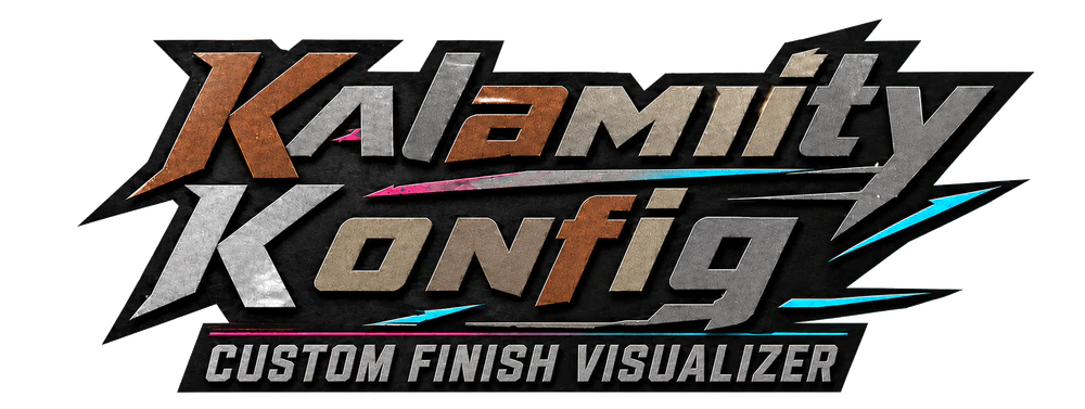 Kalamity Konfig — Custom Finish Visualizer
